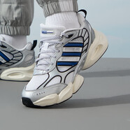 阿迪達斯（adidas）官方艦店男鞋跑步鞋耐磨緩震運動鞋清風網(wǎng)面透氣輕便慢跑鞋健步鞋 IH2281 42.5