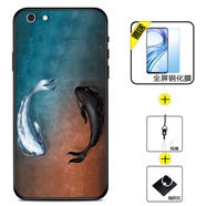 好機友蘋果6手機殼iphone6s保護套i6防摔6S全包4.7寸軟超薄情侶潮牌網(wǎng)紅男液態(tài)硅膠女個性創(chuàng)意打工人定制 【蘋果6/6S通用】太極魚+全屏鋼化膜+指環(huán)+掛繩