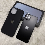 iPhonexsmax秒變蘋(píng)果11promax鏡頭xr爆改11貼紙一體后蓋改色后模 Xsmx改裝13Promax【黑色】 一體后置磨砂膜硅膠殼