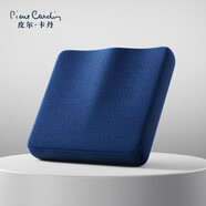 皮爾卡丹（pierrecardin）坐墊 人體工學記憶棉辦公坐墊痔瘡墊椅墊久坐神器學生屁股墊子青