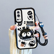 韓菲琪VIVO Y53S手機(jī)殼iQOOZ3保護(hù)套iQOOZ5X天眼階梯卡通可愛(ài)立體公仔磨砂殼男女5G軟硅膠全包防摔外殼 【天眼階梯】咖啡煤球+手鏈 iQOOZ3