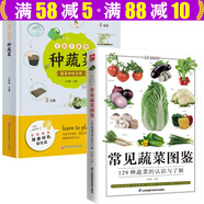 【包郵】蔬菜種植技術(shù)室內(nèi)室外西紅柿黃瓜茄子青菜辣椒草莓陽臺露臺陽臺庭院頂樓 種菜栽培實用手冊 2冊 常見蔬菜圖鑒+手把手教你種蔬菜 定價79.6
