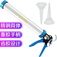 彩弘 G5省力型結(jié)構(gòu)膠槍 軟膠槍金屬密封壓硅膠槍兩用玻璃膠槍打膠工具
