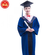 雪澈碩士服學(xué)士服畢業(yè)禮服學(xué)位服大學(xué)生男女演出服醫科定制學(xué)院服 碩士服升級款粉色-文科 S 【衣服+帽子+流蘇+垂布】