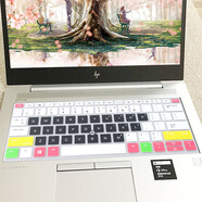 13.3寸hp惠普735G5/G6筆記本電腦鍵盤膜EliteBook X360-830G6 103 多彩黑色