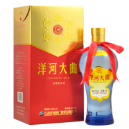 洋河綿柔濃香型白酒 洋河大曲 42度 375mL 1瓶