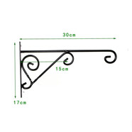 慶佳凱支架掛飾陽(yáng)臺(tái)掛架戶外吊花架壁掛吊籃掛鉤大門路燈桿掛燈籠飾 來(lái)圖制作，聯(lián)系客服