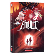 護身符1-9冊盒裝 英文原版漫畫小說 Amulet 1-9 Box Set冒險魔幻懸疑元素暢銷全彩漫畫英語讀物 兒童中小學(xué)生章節(jié)橋梁書藍思值520L 護身符7：火燈