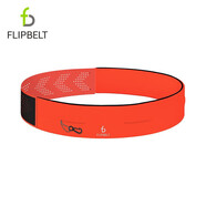 Flipbelt飛比特運動跑步腰包健身腰帶馬拉松裝備手機袋可調(diào)魔術貼經(jīng)典橙