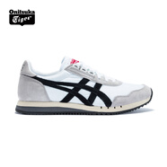 Onitsuka Tiger鬼塚虎男女鞋休閑鞋子透氣運(yùn)動(dòng)鞋減震慢跑鞋DUALIO 白色100 39