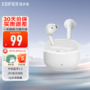 漫步者（EDIFIER） 聲邁X1真無(wú)線藍(lán)牙立體聲半入耳式游戲耳機(jī)無(wú)線音樂(lè)運(yùn)動(dòng)耳機(jī)通話降噪耳麥 白色+恐龍保護(hù)套