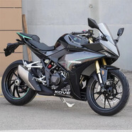 桃路新款凱越321RR雙缸水冷跑車春風(fēng)NK250街車SR250公路賽趴賽重機(jī)車 灰色 普通版手續(xù)齊全能上牌