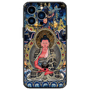 題洺蘋(píng)果16保護套新款適用iphone15promax手機殼13感8plus小眾12唐卡11原創(chuàng  )xr磁吸生肖普賢男女7套14全 阿彌陀佛(守護狗、豬) iPhone XS Max