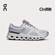 On昂跑 Cloudrunner 2 男款入門緩震支撐跑鞋 Frost/White 霧白/白色 44.5 建議大半碼