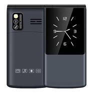 三星   SAMSUNG三星翻蓋老人機移動(dòng)電信聯(lián)通全網(wǎng)通4G5G老年機超長(cháng)待機學(xué)生手機 黑色【移動(dòng)4G】電池9800毫安 官配