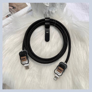 OLPAY適用蘋(píng)果20W數據線(xiàn)保護套手機充電器保護套蘋(píng)果16Pro手機蘋(píng)果iPad充電線(xiàn)蘋(píng)果16Pro max保護殼通款 蘋(píng)果充電器套4件不含充電頭套【黑色漸變咖啡餅干】