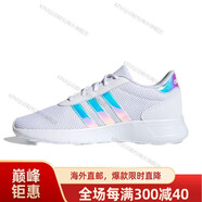阿迪達(dá)斯 （adidas）男女鞋NEO LITE RACER緩震透氣網(wǎng)面休閑跑步鞋 AW3837海外直郵 FZ1461 42