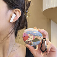 東途者適用榮耀Earbuds X7保護殼網(wǎng)紅卡通暴力熊硅膠全包earbudsx7防摔防刮膚感簡(jiǎn)約磨砂耳機保護殼 榮耀EarbudsX7【彩色暴力熊】
