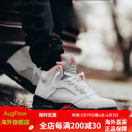 NIKE耐克bebe8耐克AJ5 Air Jordan5流川楓男女運(yùn)動(dòng)休 白紅火焰紅男款DA1911-102 45
