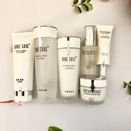 蕓斯（Yore Sky）化妝品新活瑩皙系列組合套裝靚顏保濕潤膚收縮毛孔專柜護(hù)膚品 16.洗面+水+乳+霜+精華+眼霜