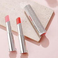 蘭瑟溫變潤色唇膏變色潤唇膏保濕滋潤修護防干裂護唇提氣色口紅云集 01蜜桃粉