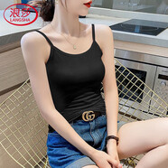 浪莎吊帶背心女內搭外穿春夏季薄款打底性感美背防走光
