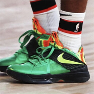耐克（NIKE）KD 4“Weatherman”2024版復刻男款氣象員杜蘭特4代黑綠籃球鞋 FN6247-300黑綠 41 (260mm)