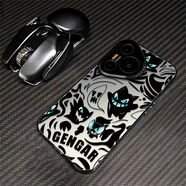 菲鳥(niǎo)歸林r耿鬼適用華為pura70手機殼新pura70pro套p60/50全包pura70ultra IMD彩銀-黑色-JH630耿鬼 華為Pura70Pro