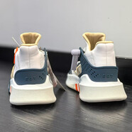 阿迪達(dá)斯 （adidas）三葉草女鞋冬季新款運(yùn)動鞋EQT時尚休閑緩震透氣跑步鞋 白藍(lán)橙 36