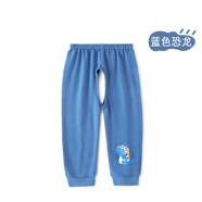 棉大班（MIANDABAN）開(kāi)襠褲男寶寶夏季薄款嬰兒長(cháng)褲純棉外穿兒童開(kāi)檔褲子春秋女童夏款 春秋款-牛仔藍 110 CM