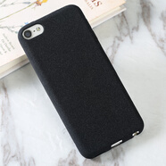 派特諾（partn） ipodtouch7保護(hù)套新款itouch5/6代硅膠手機(jī)殼蘋果6s磨砂男防摔黑 ipodtouch5/6/7巖砂黑色送鋼化膜