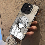 電小嘟灰原哀適用蘋(píng)果16promax二次元手機殼iphone15名偵探柯南14卡通可愛(ài)個(gè)性13動(dòng)漫12小米11華為 灰原哀【黑色元氣殼】 iPhone 12Pro