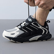 阿迪達斯（adidas）男鞋 夏季新款CLIMACOOL清風鞋運動鞋網(wǎng)面透氣緩震跑步鞋 黑-白/清風科技/【 40 （內(nèi)長245mm）