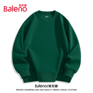 班尼路（Baleno）寬松圓領(lǐng)衛衣男春秋潮流oversize大碼上衣男士休閑百搭純色外套