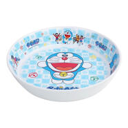 五和（WUHE）兒童早餐盤涼菜盤家用水果盤小碟子小食盤配菜盤哆啦A夢卡通餐具 哆啦A夢(15.2cm*3cm)