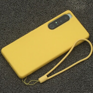 萬浮生適用索尼Xperia1iv手機殼X5iii四代 X5V X1VI 保護套Xperia10iii殼 Xperia1v液態(tài)硅膠殼X1II全包邊 黃色 Sony Xperia 1 V