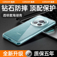 陸宣榮耀magic6pro手機殼新款magic6保護套超薄透明magic6至臻版鏡頭全包保時(shí)捷防摔玻璃 【透明套海湖青】5s鉆級防摔-透亮美機-裸機手感 榮耀Magic6 Pro