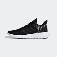 阿迪達斯 （adidas）ASWEERUN休閑舒適跑步運動鞋女子官方F36339 一號黑/一號黑/淡灰 41 (255mm)