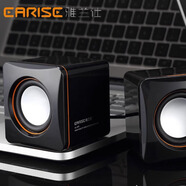 雅蘭仕 EARISE AL-202音箱家用迷你超重低音電腦多媒體臺式小音響 黑色AL-202