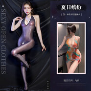 馨蘭謠情趣衣服內衣sm羞恥夫妻刺激高檔情人節戰袍睡衣黑絲戰袍約會(huì )戰衣 【油光黑絲】+夏日繽紛【送絲襪】 均碼【80-130斤】保密發(fā)貨