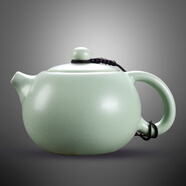 胖東來品質(zhì)汝窯西施壺陶瓷功夫茶具家用哥窯冰裂紋開片可養(yǎng)小茶壺 汝窯西施壺230ml 201mL(含)-300mL(含)
