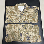 新款迷彩服新軍訓(xùn)服正版原廠套裝服飾訓(xùn)練服演出服戶外工作服男裝 新款沙色冬款（衣＋褲） 165 92-96
