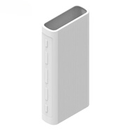 橘之品適用小米3代10000毫安50W移動電源保護(hù)殼20000高配版充電寶硅膠套防摔親膚手感純色 小米 超級閃充20000【白色】保護(hù)套