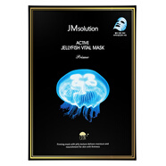 JMsolution肌司研面膜急救水光蠶絲蜂膠蜂蜜海洋珍珠保濕 補水水母提亮潤膚 深入滋養水母面膜10片