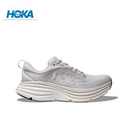 HOKA ONE ONE男款冬季邦代8公路跑鞋BONDI 8輕盈緩震透氣 月巖灰/云霧灰（建議拍大半碼） 40 250mm
