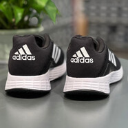 阿迪達斯 （adidas）官方男鞋春夏網(wǎng)面透氣減震耐磨訓練跑步鞋男士輕便運動(dòng)鞋學(xué)生跑鞋 JS3013/DURAMO SL系列 40.5