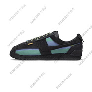 NIKEUnion LA×Nike耐克聯(lián)名 Cortez SP男女阿甘復(fù)古休閑跑步鞋DR1413 DR1413-001 黑綠 假一賠三 40