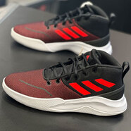 阿迪達(dá)斯 （adidas）籃球鞋男鞋秋季新款實(shí)戰(zhàn)緩震訓(xùn)練運(yùn)動(dòng)鞋輕便透氣休閑鞋 FY6008黑紅 43