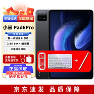 小米pad6Pro 11英寸【分期免息】驍龍8+144Hz高刷 學習辦公補貼新機 黑色【曬單送定制鍵盤+電容筆】 8+128G 官方標配