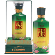 百年堡定古法釀老酒百年保定 雄安特曲荷塘 濃香型優(yōu)級白酒 52度 500mL 4瓶 雄安特曲紀念禮盒酒